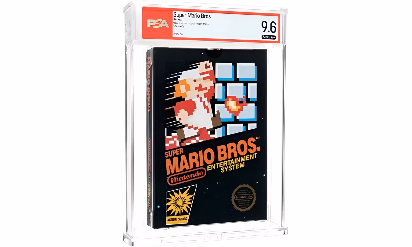 Картридж Super Mario Bros. за 3 млн долларов установил рекорд на аукционе