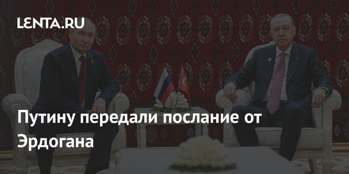 Турция передала Путину послания Эрдогана по Украине и региону