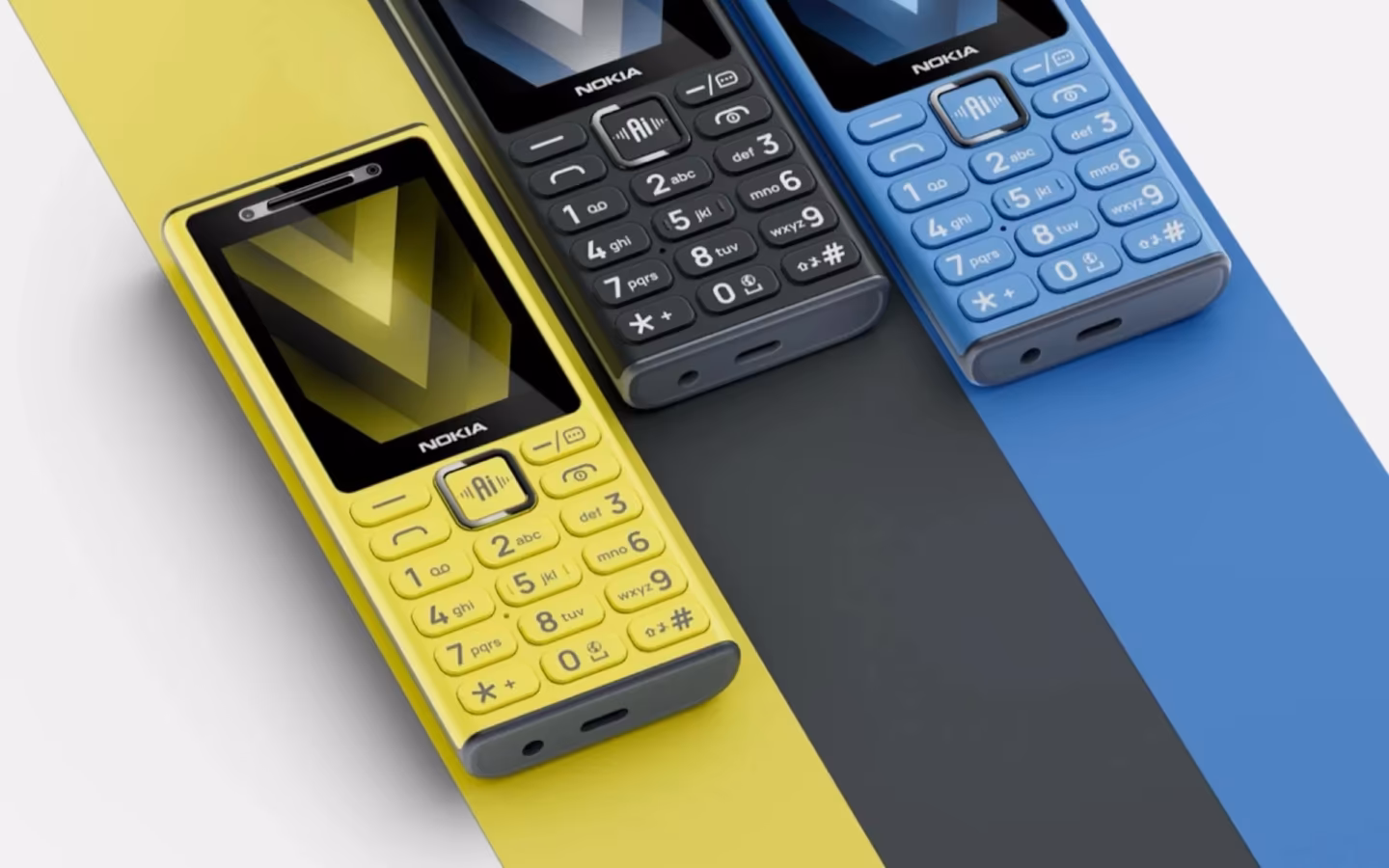 Кнопочные Nokia с ИИ-помощником: полгода бесплатных голосовых запросов
