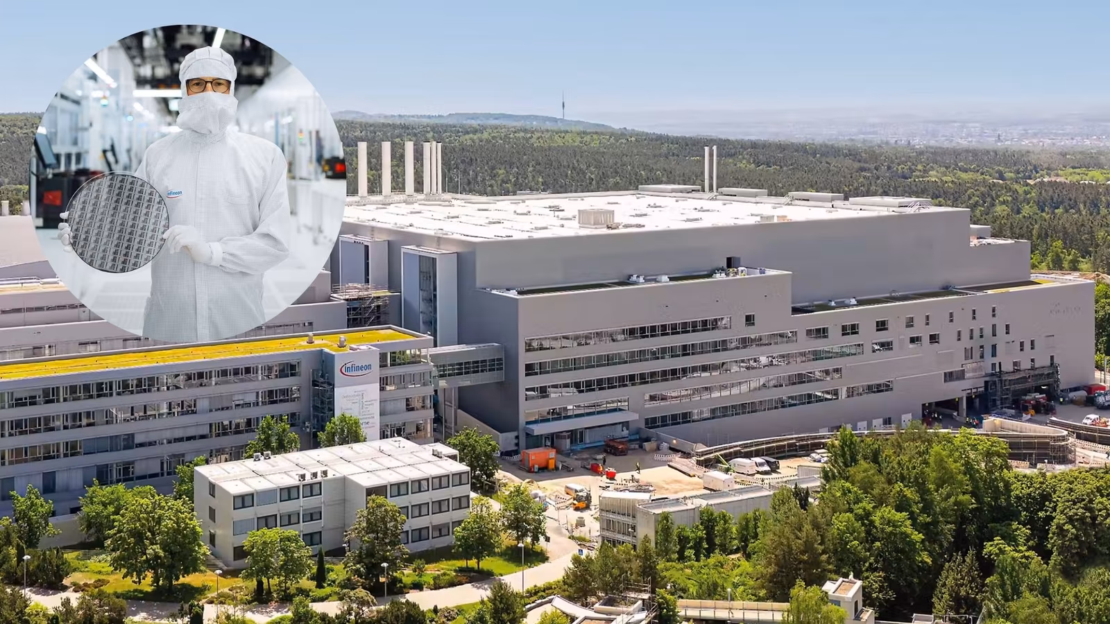 Infineon запустила крупнейший в мире завод силовых полупроводников в Дрездене