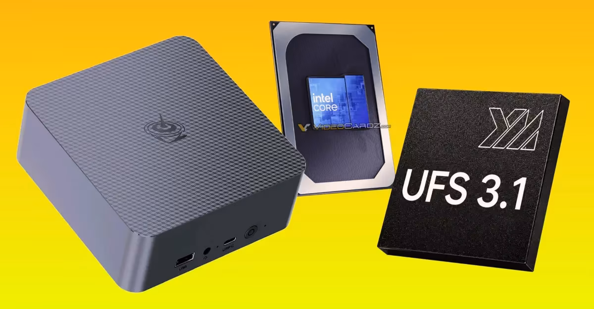 Beelink EQi 304: мини-ПК с памятью UFS 3.1 и процессором Intel Wildcat Lake