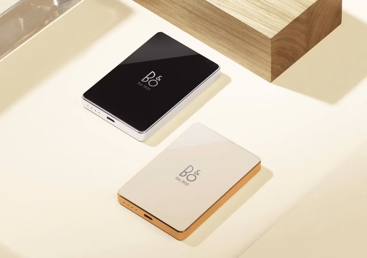 Bang & Olufsen выпустила премиальный повербанк на 5000 мАч с Qi2 за 145 евро