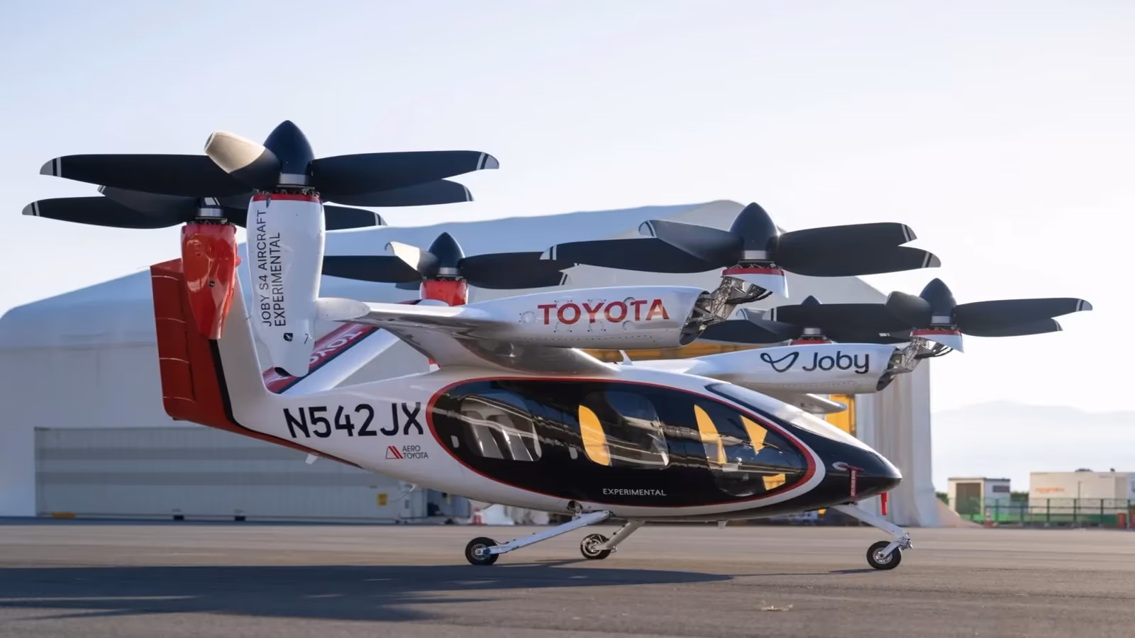 Toyota поможет Joby Aviation наладить массовый выпуск аэротакси