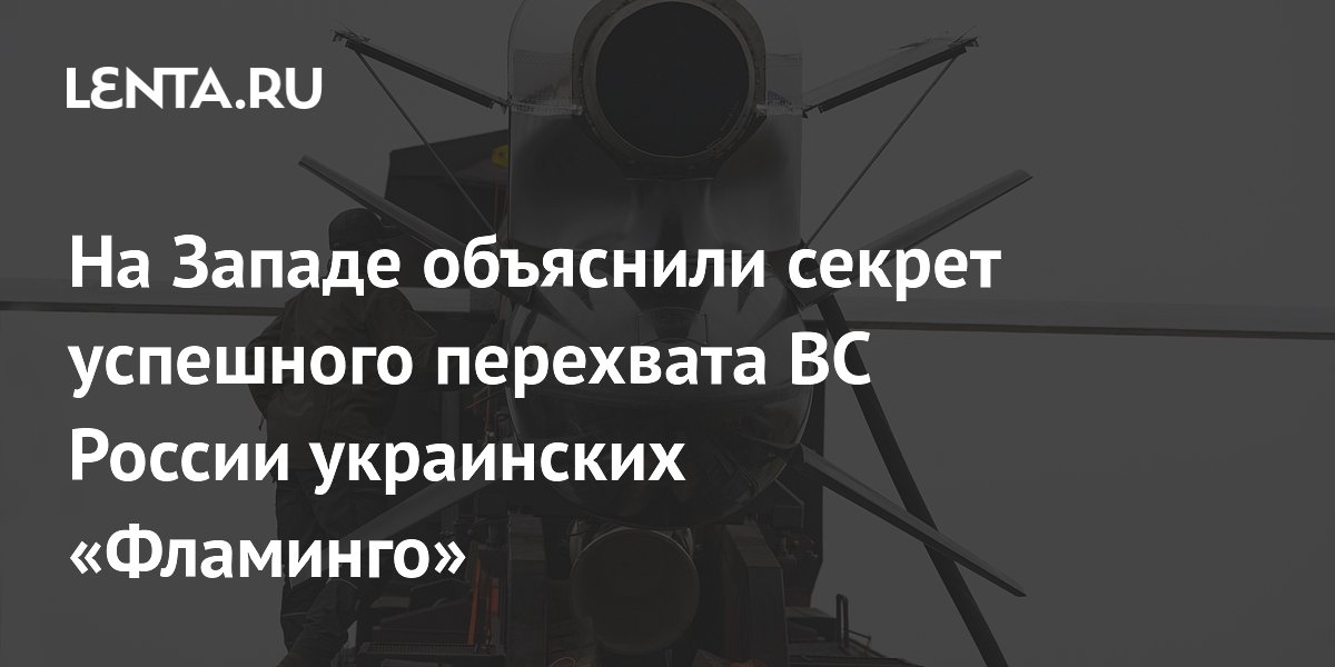 Стало известно, почему ВС России успешно перехватили украинские ракеты Фламинго