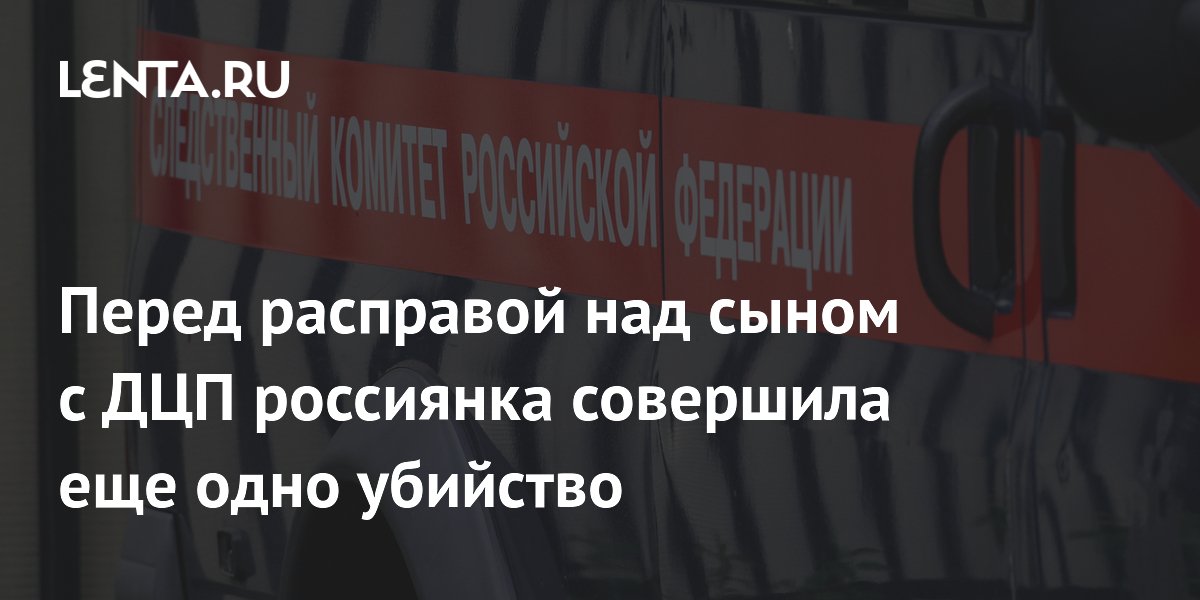 Мать с психическим расстройством перед убийством сына с ДЦП повесила кошку