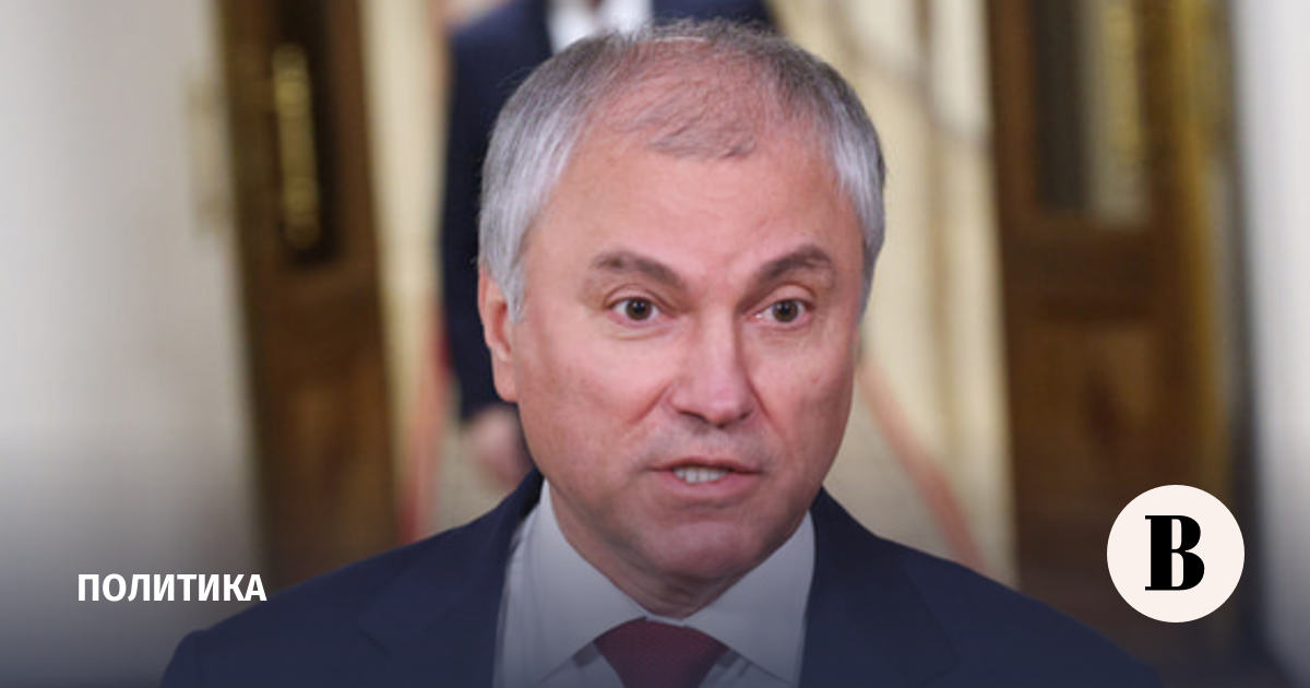 Володин призвал не поддаваться панике на топливном рынке
