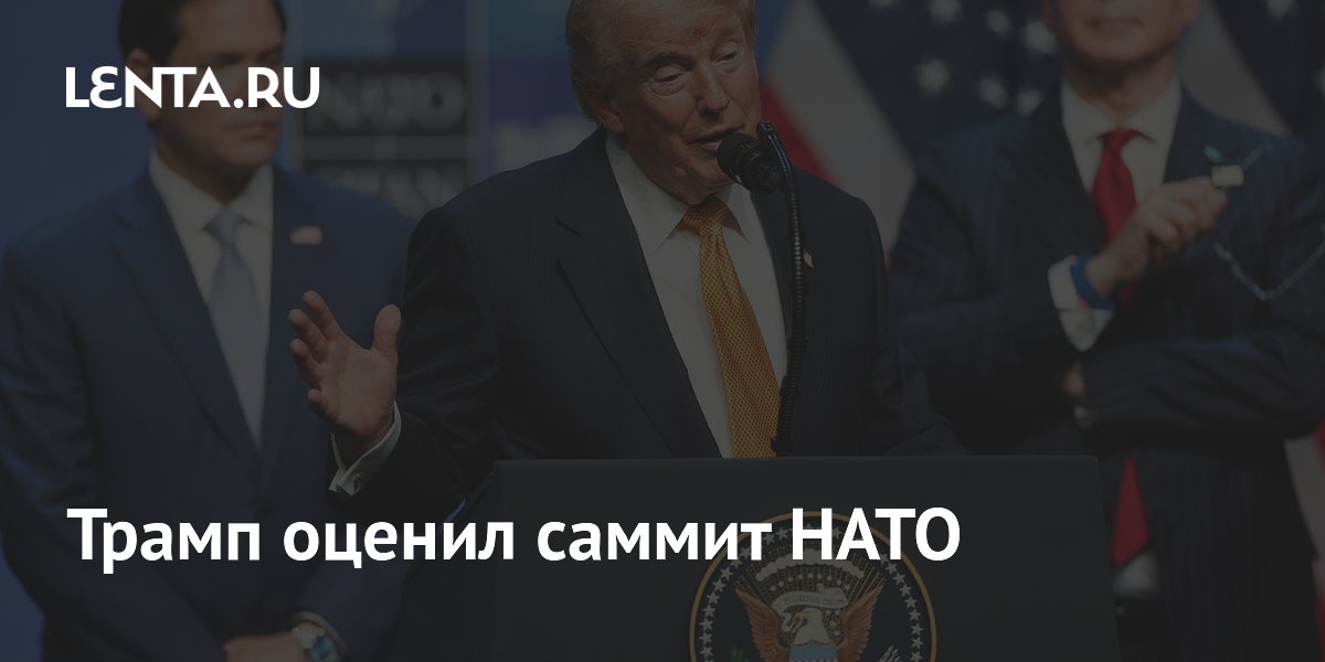 Трамп оценил саммит НАТО: назвал атмосферу «любовью» и признал лесть европейцев
