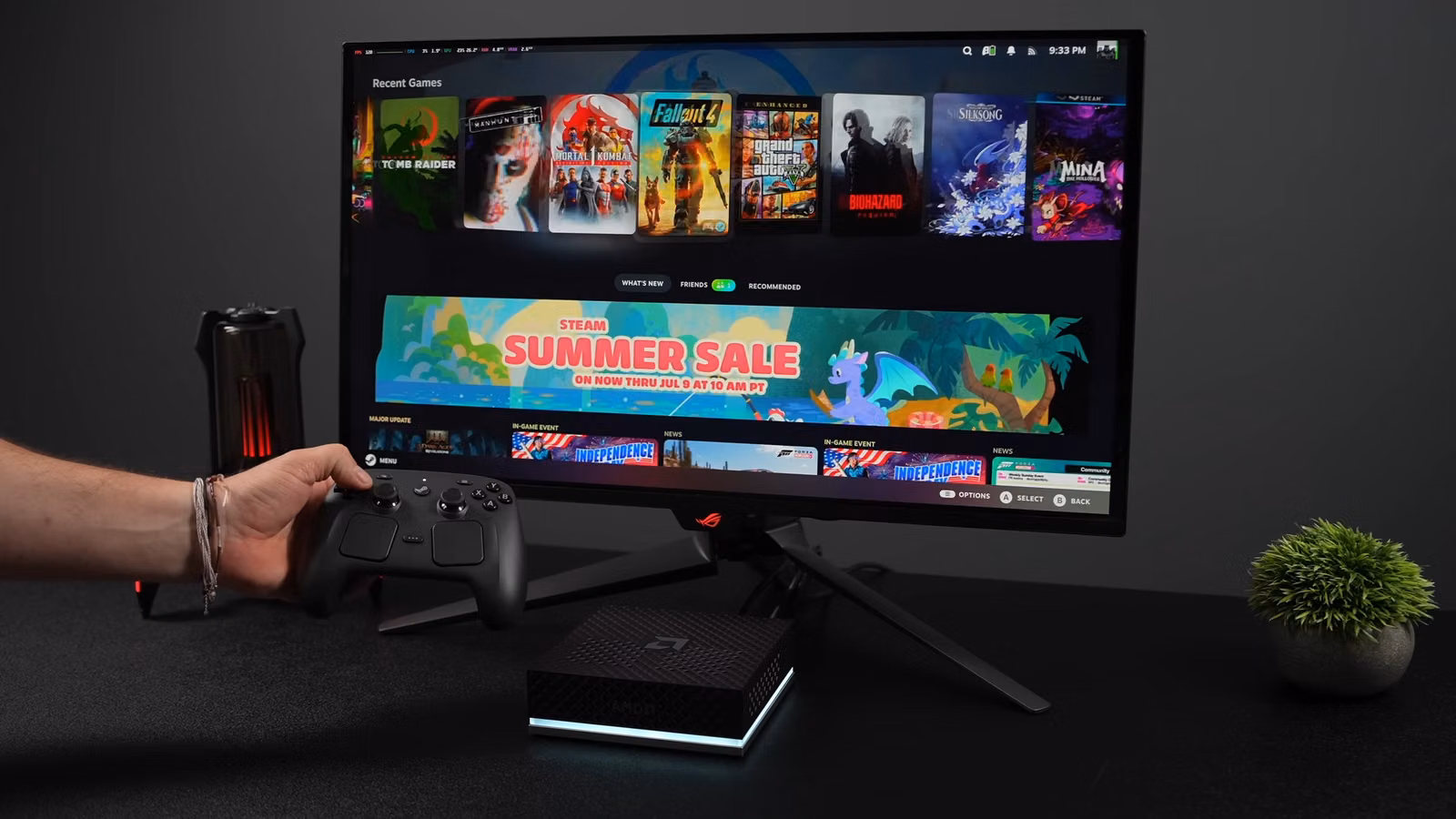Блогер установил SteamOS на Ryzen AI Halo — мини-ПК до 50% быстрее Steam Machine в 4K