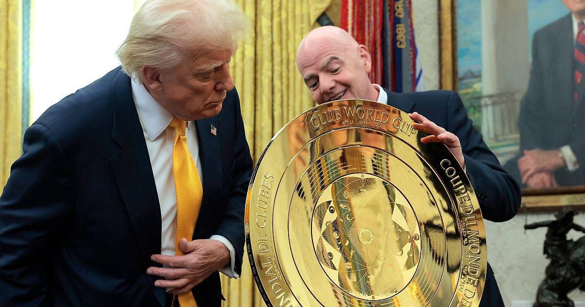 В Белом доме назвали Трампа и Инфантино гениями и самыми харизматичными лидерами