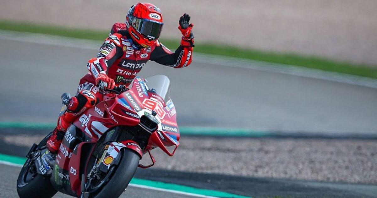 Марк Маркес выиграл квалификацию Гран-при Германии MotoGP, Алекс Маркес — второй Марк Маркес выиграл квалификацию Гран-при Германии MotoGP, Алекс Маркес — второй