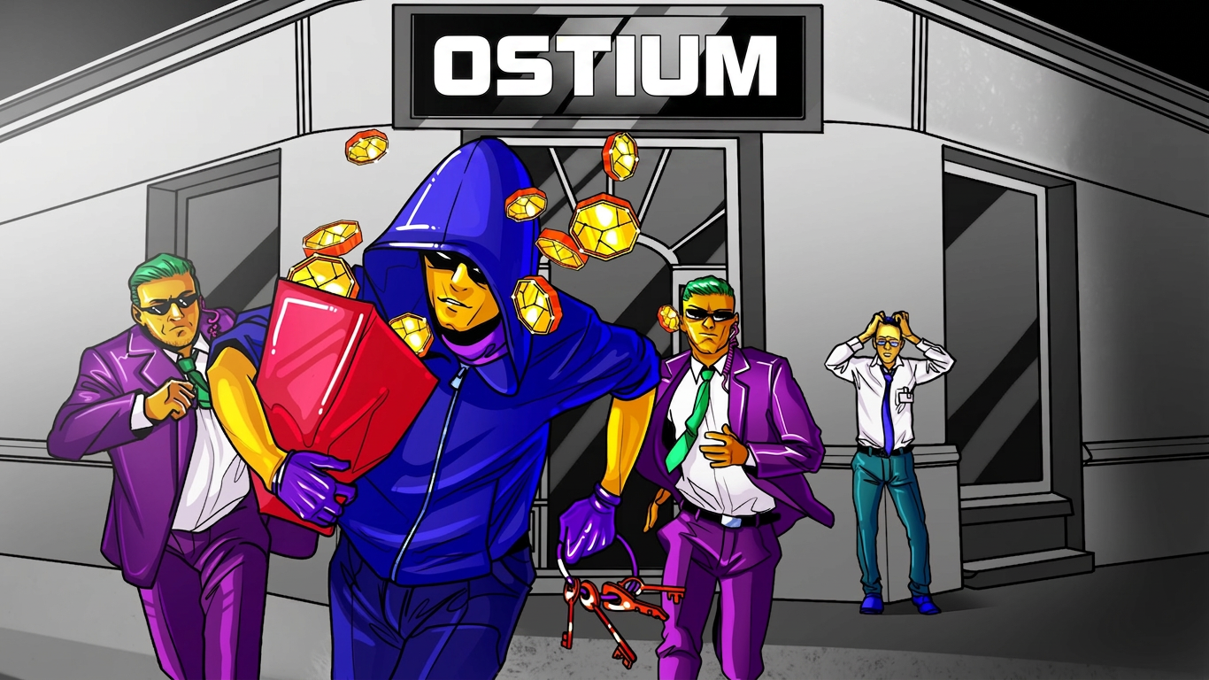 Ostium приостановил торговлю из-за многомиллионной атаки на оракул OLP