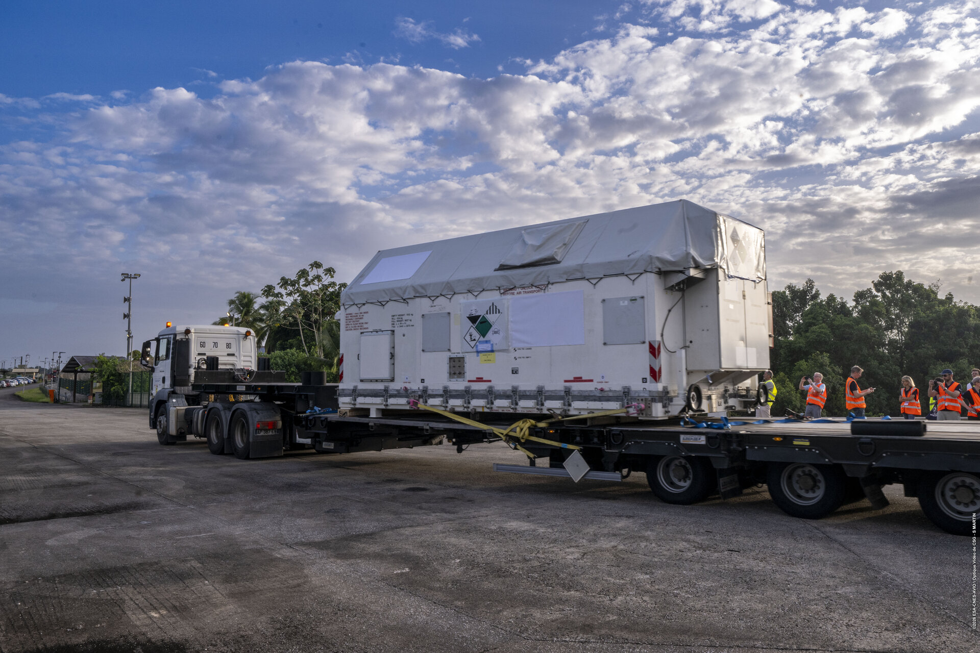 �������� FLEX � Sentinel-3C ������� �� ��������� Europe's Spaceport ��� ������� � ��������