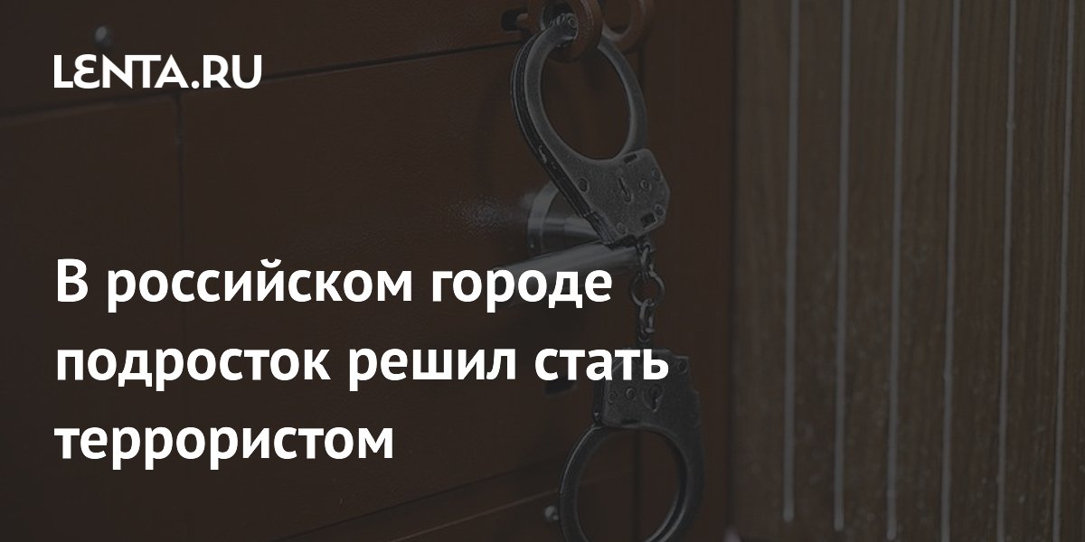 В Курске задержан 15-летний подросток за подготовку к террористической деятельности