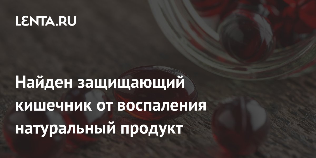 Масло криля уменьшает воспаление кишечника: исследование на мышах