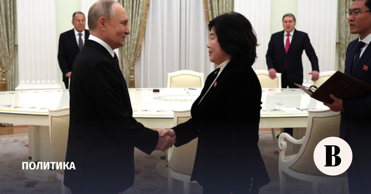 Путин и глава МИД КНДР обсудили двусторонние отношения в Кремле