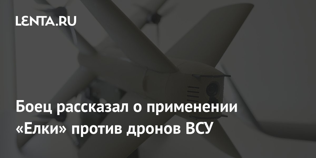 Российский боец рассказал о работе перехватчика «Елка» против дронов ВСУ