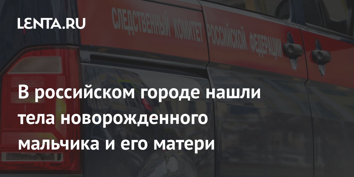 В Нововоронеже найдены тела новорожденного мальчика и его матери, возбуждено дело