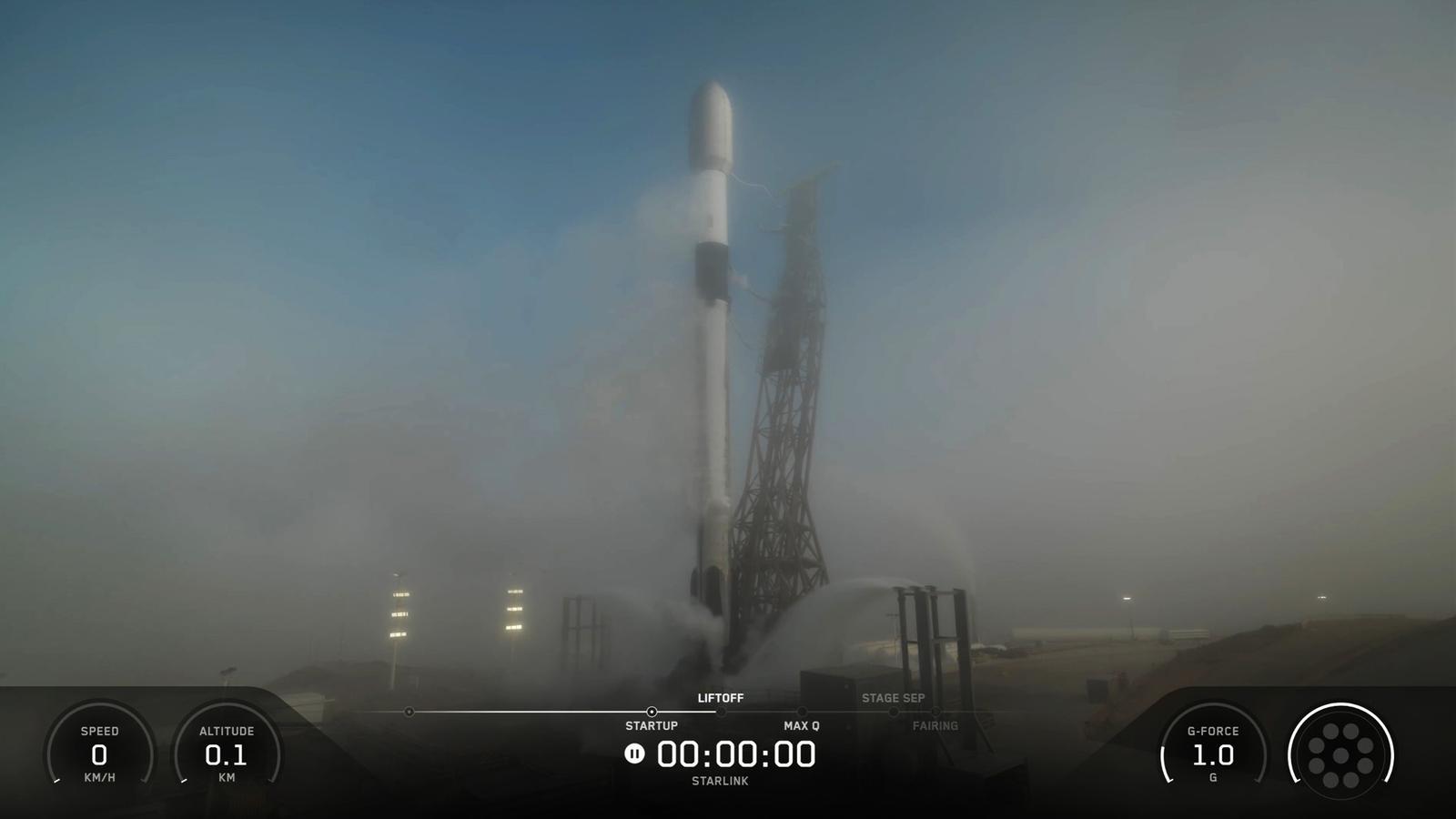 Falcon 9 не стартовала: запуск прерван после включения двигателей