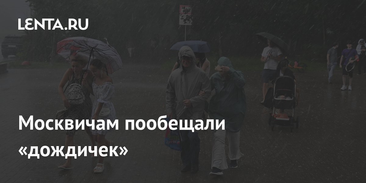Синоптик Позднякова: 22 июля в Москве возможен небольшой дождь