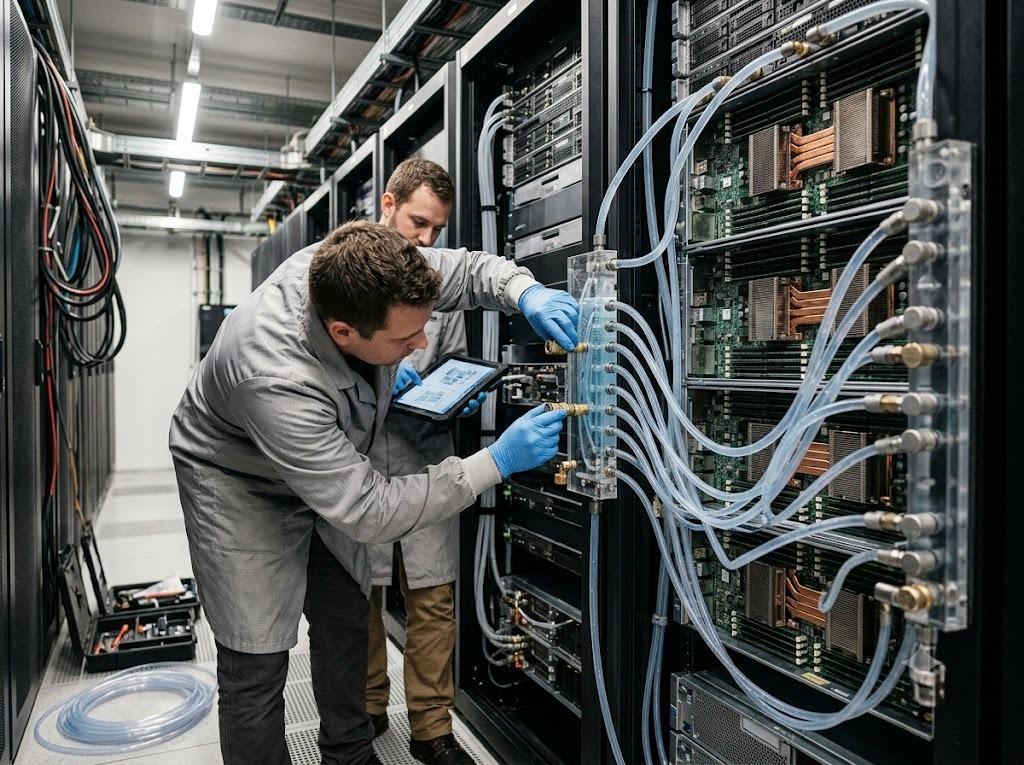 Georg Fischer удвоила заказы на жидкостное охлаждение для ИИ-дата-центров