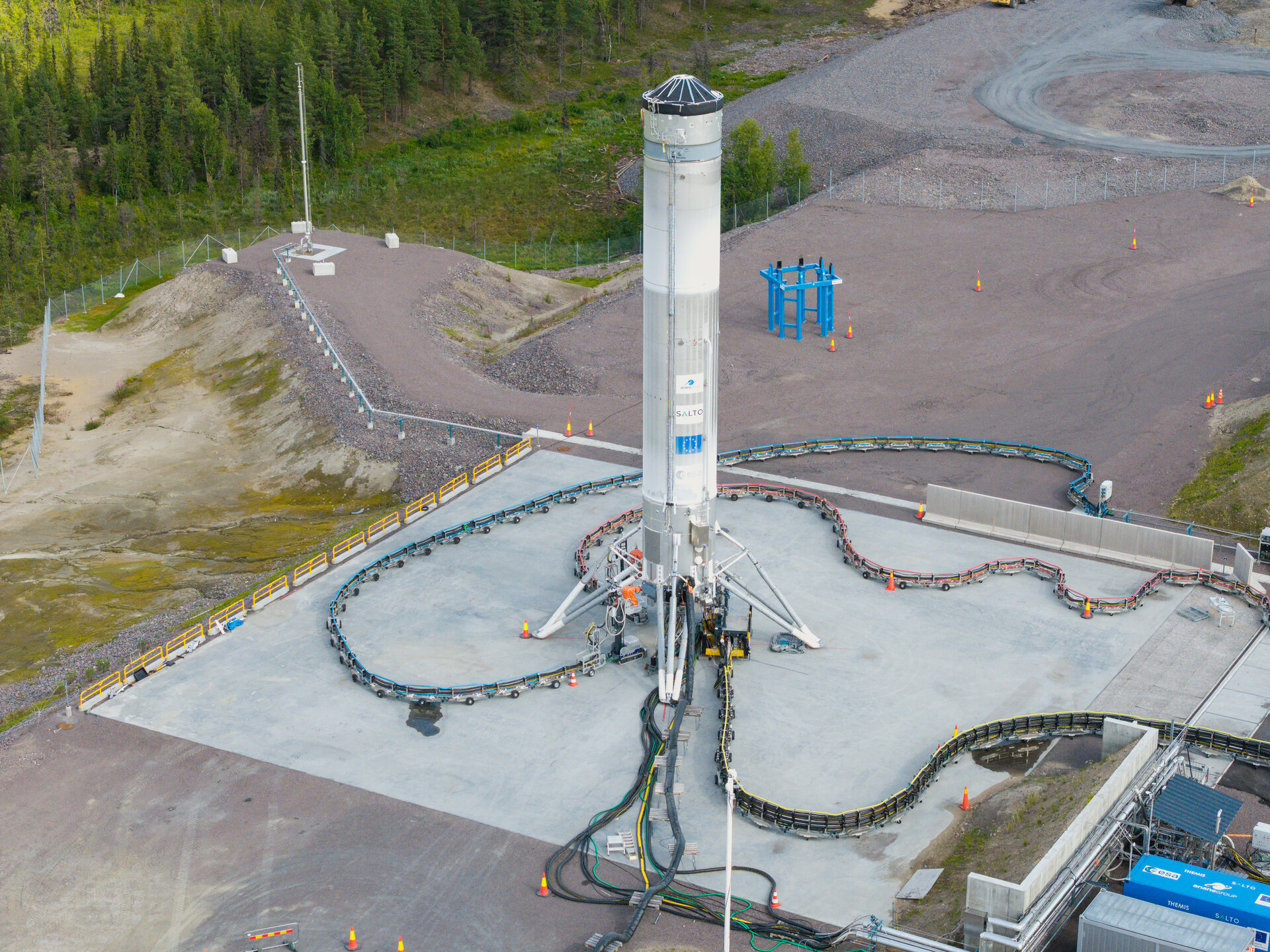 ESA успешно провела генеральную репетицию многоразовой ракеты Themis