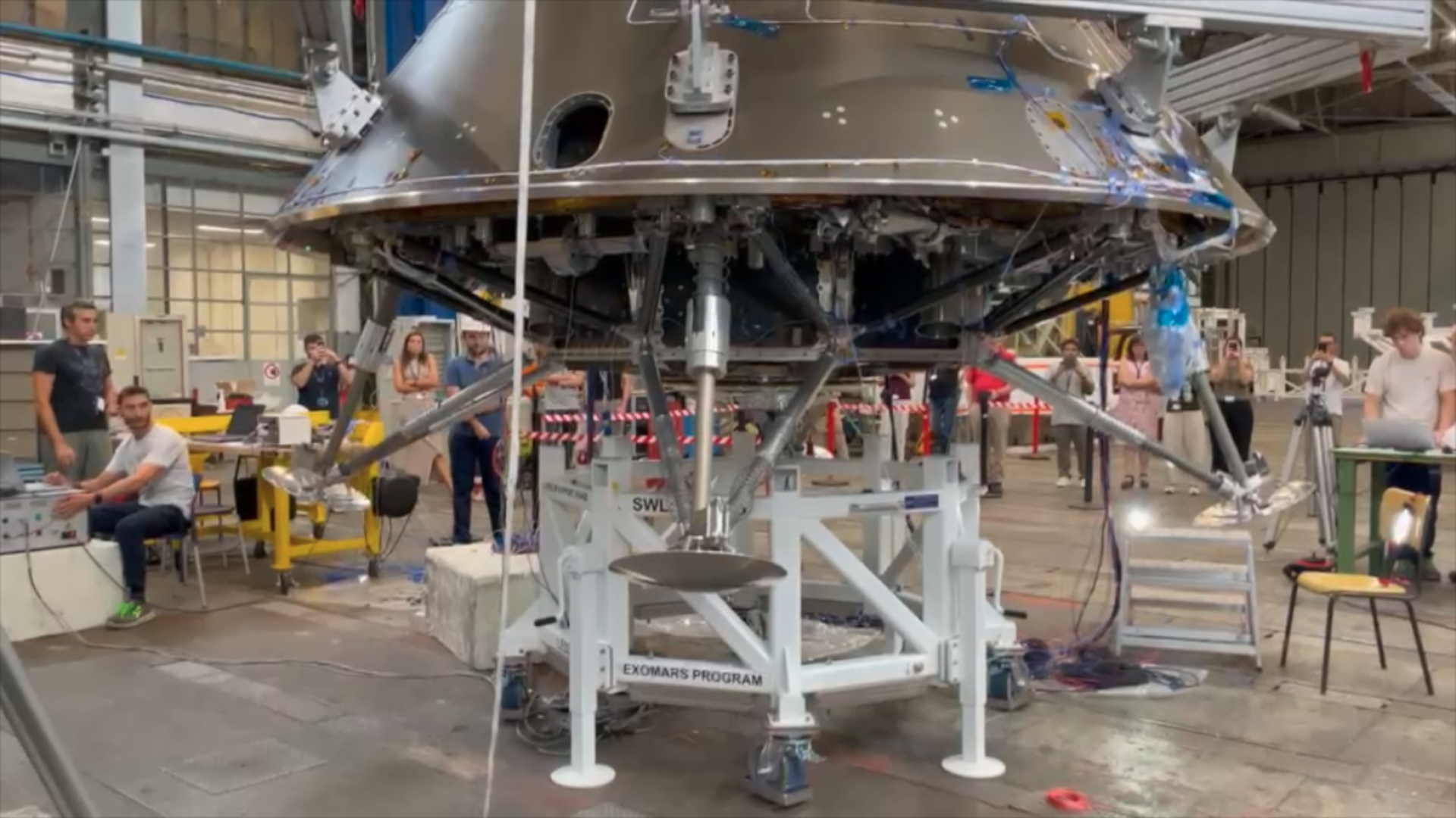 ExoMars: посадочные опоры развернулись за секунду в ходе испытаний