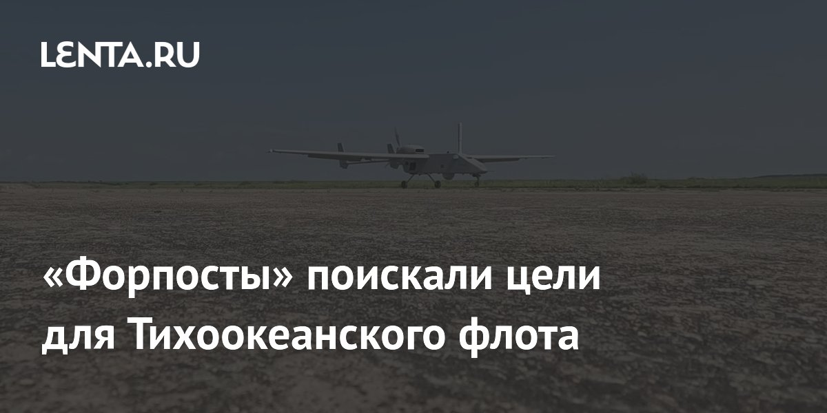 Беспилотники «Форпост» отработали поиск целей для Тихоокеанского флота