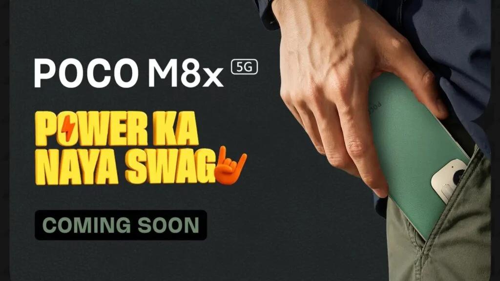 Poco M8x 5G засветился на Flipkart до официального анонса
