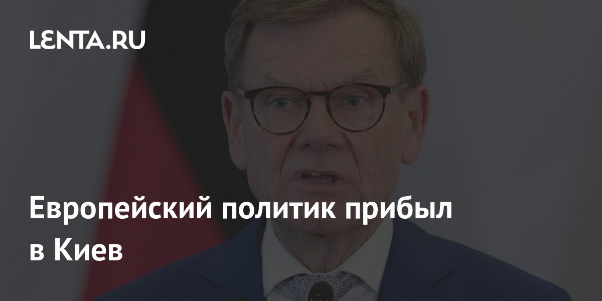 Глава МИД Германии Вадефуль прибыл в Киев перед Днем независимости Украины