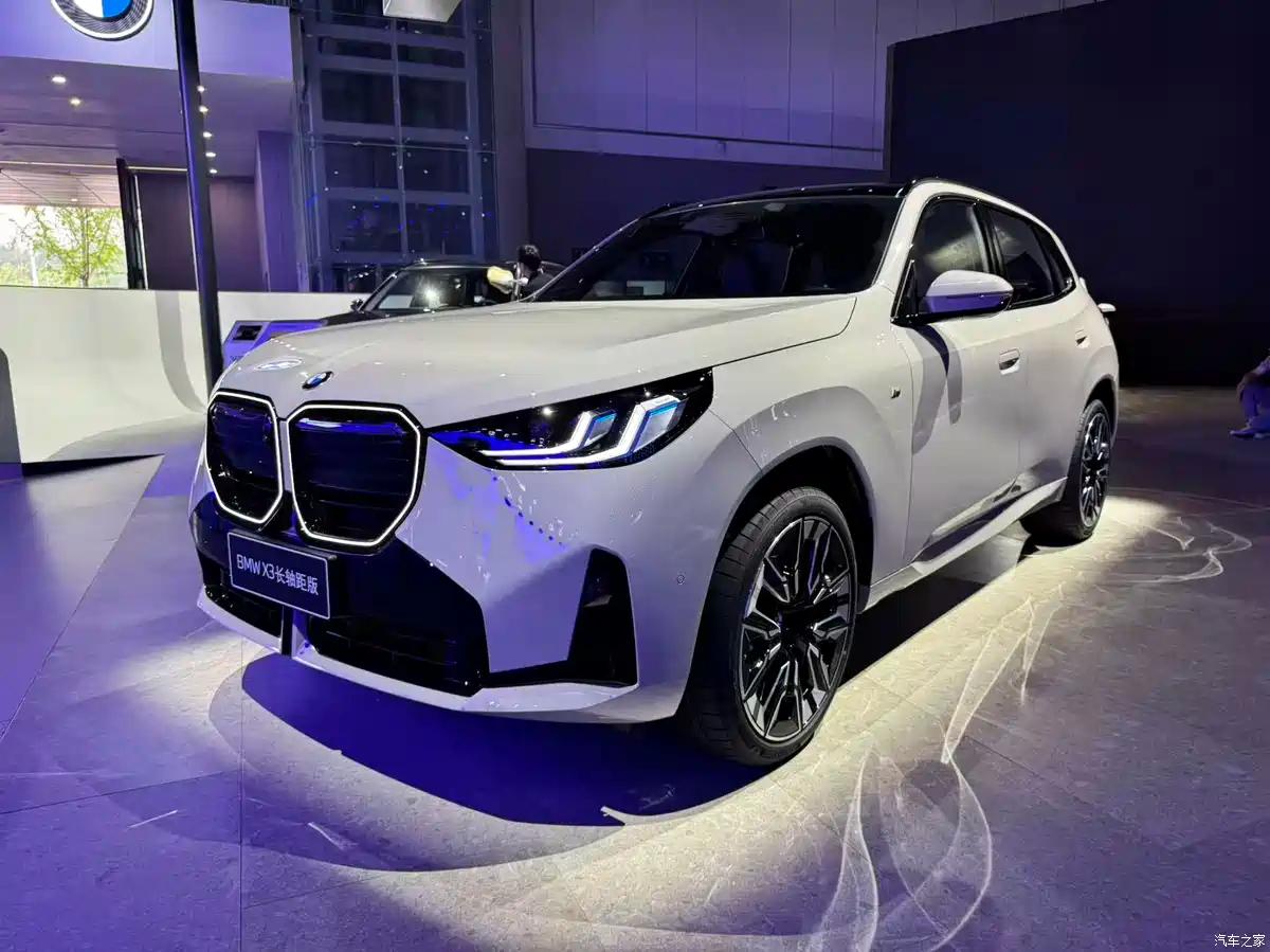 BMW X3 2027 представлен в Чэнду: новый дизайн и прежние моторы