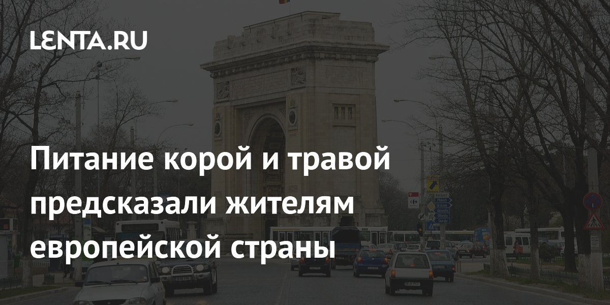 Экономист: без денег ЕС румынам придется питаться корой и травой