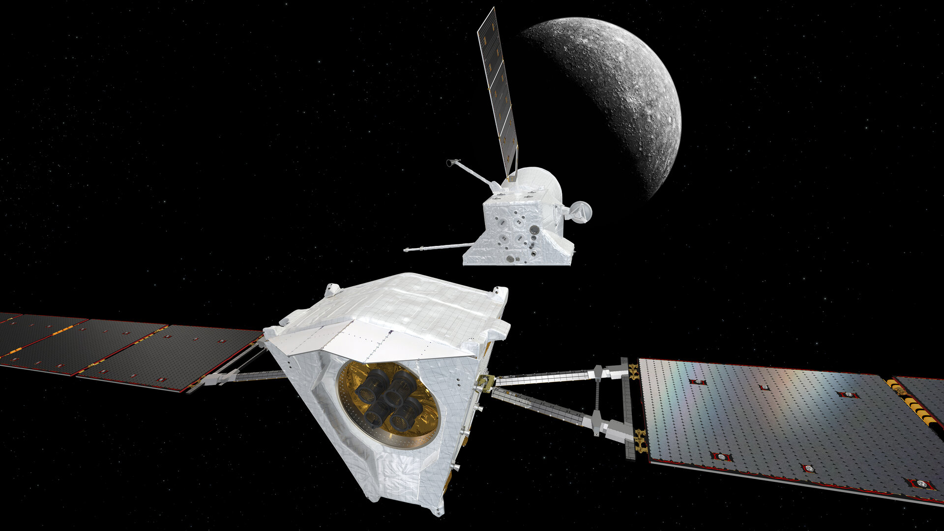 BepiColombo: модуль перелета успешно отделился перед выходом на орбиту Меркурия