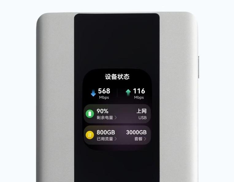 Huawei ������ ������� Mobile WiFi 6 Pro � �����: ���������� SIM � AMOLED-�����