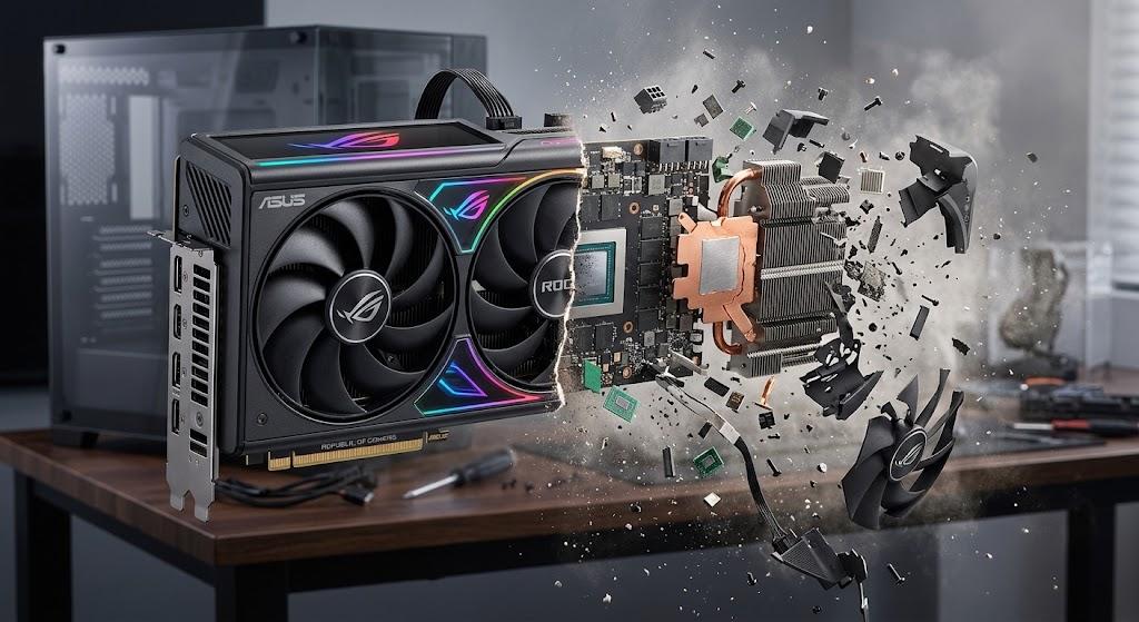 ���������� Asus GeForce RTX 4090 ������������� ��� �������� ���������, ����������� � ����� ����