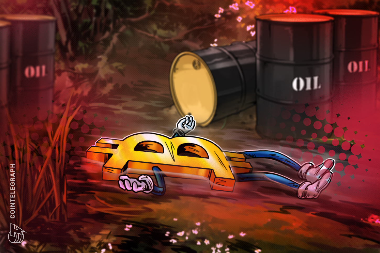 Биткоин проверяет поддержку $78,3 тыс. на фоне роста нефти до трехмесячного пика