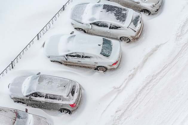 Опасный снег: правила зимнего вождения